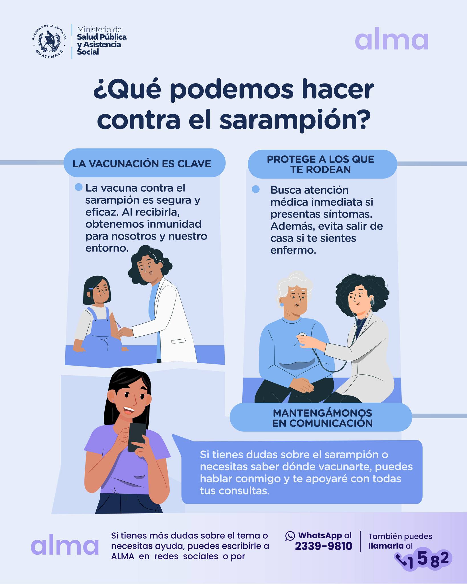 Qué podemos hacer contra el sarampión